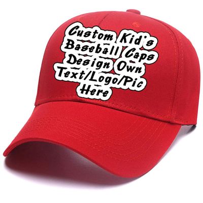 Custom Kid Baseball Caps Personalized Mesh Adjustable Truck Hat Sun Visor Hats