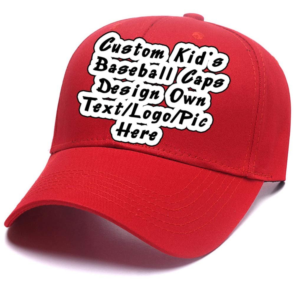 Custom Kid Baseball Caps Personalized Mesh Adjustable Truck Hat Sun Visor Hats
