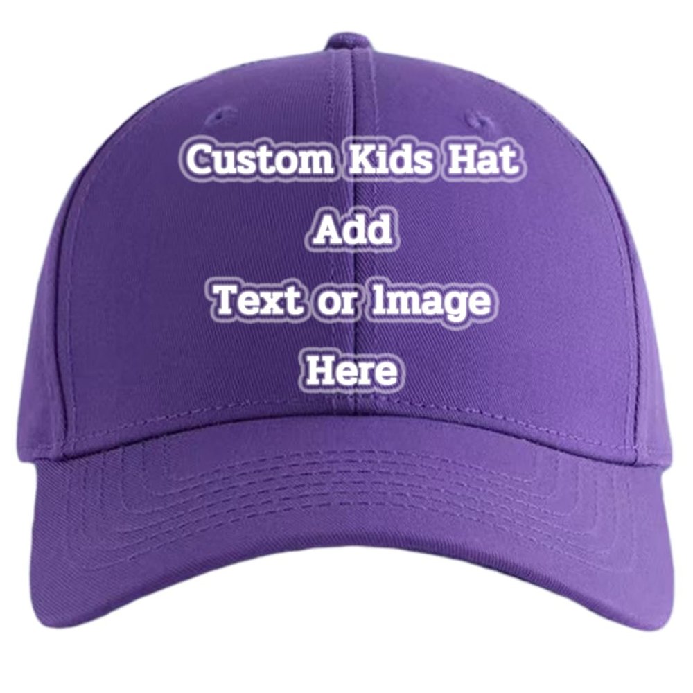 Custom Kid Baseball Caps Personalized Mesh Adjustable Truck Hat Sun Visor Hats