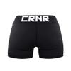 Womens Compression Fight Shorts (X-Small) Black view 3