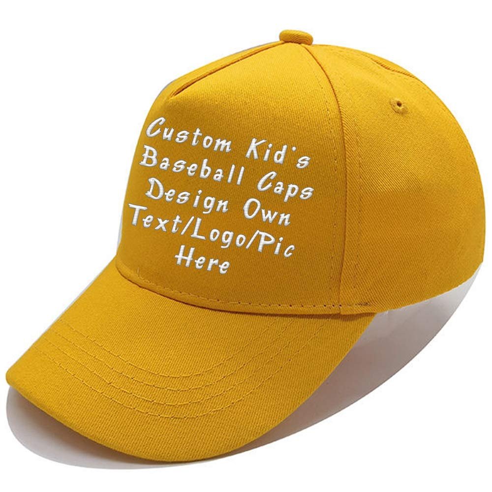 Custom Kid Baseball Caps Personalized Mesh Adjustable Truck Hat Sun Visor Hats