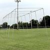 Cimarron Sports Outdoor Practice 55x14x12 1-1/2" Batting Cage Frame Corners - 10 Poles Not Included view 1