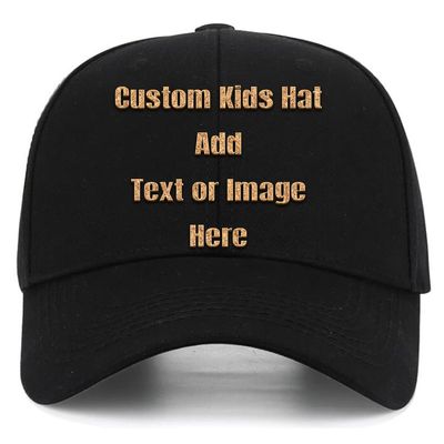 Custom Kid Baseball Caps Personalized Mesh Adjustable Truck Hat Sun Visor Hats
