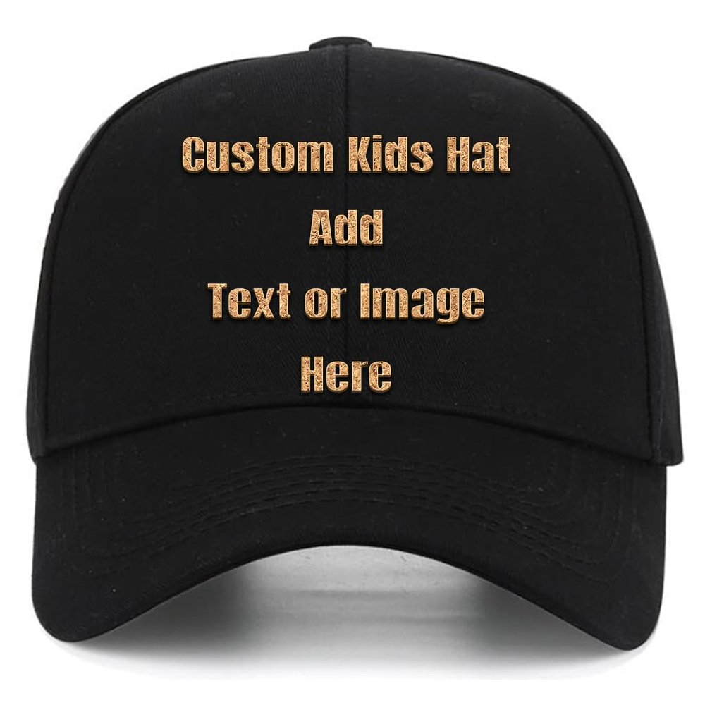 Custom Kid Baseball Caps Personalized Mesh Adjustable Truck Hat Sun Visor Hats