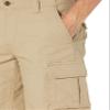 Amazon Essentials Men's 10 Lightweight Ripstop Stretch Cargo Shorts, Khaki Brown, 32 view 3