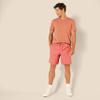 Amazon Essentials Men's 8" Inseam Relaxed-Fit Drawstring Walk Shorts (Available in Plus Size), Coral Pink, Large view 4