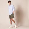 Amazon Essentials Men's 6" Inseam Drawstring Pull-On Twill Shorts, Dark Olive, X-Small view 3