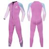 ZCCO Kids Wetsuit,2.5mm Neoprene Diving Suit for Teens,Full Body Swimsuit for Boys and Girls,Long Sleeve One Piece Wet Suit Perfect for Swimming, Surfing, and Water Sports (Pink, XS) view 1