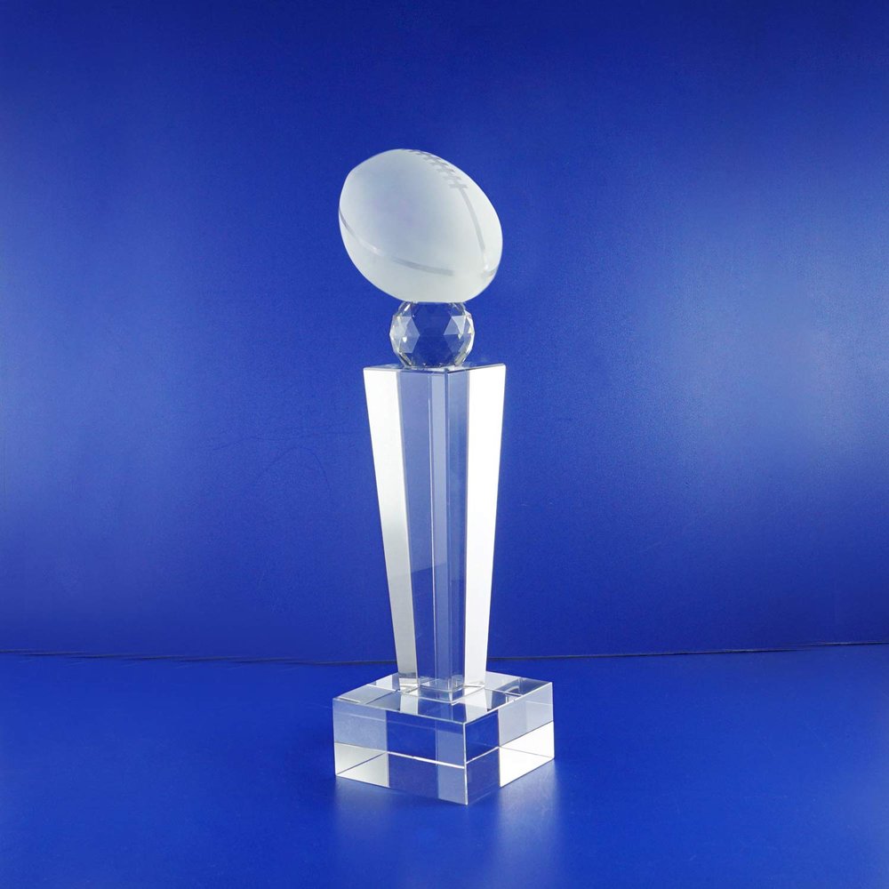 Crystal American Football Personalized Customized Sub-Surface Etching Laser Engraving (10)