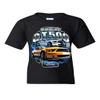 Shelby GT500 Ford Performance Youth T-Shirt Ford Mustang Cobra Racing Kids Tee Black Medium view 1