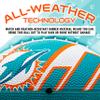 Franklin Sports NFL Miami Dolphins Football - Youth Football - Mini 8.5" Rubber Ball - Perfect for Kids - Team Logos and Colors view 4
