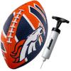 Franklin Sports NFL Denver Broncos Football - Youth Football - Mini 8.5" Rubber Ball - Perfect for Kids - Team Logos and Colors view 1