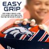 Franklin Sports NFL Denver Broncos Football - Youth Football - Mini 8.5" Rubber Ball - Perfect for Kids - Team Logos and Colors view 3