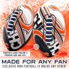 Franklin Sports NFL Chicago Bears Football - Youth Mini Football - 8.5" Junior Size Ball - SPACELACE Easy Grip Texture- Perfect for Kids view 2
