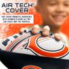 Franklin Sports NFL Chicago Bears Football - Youth Mini Football - 8.5" Junior Size Ball - SPACELACE Easy Grip Texture- Perfect for Kids view 3
