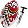 Franklin Sports NFL San Francisco 49ers Football - Youth Mini Football - 8.5" Junior Size Ball - SPACELACE Easy Grip Texture- Perfect for Kids view 1