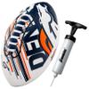 Franklin Sports NFL Denver Broncos Football - Youth Mini Football - 8.5" Junior Size Ball - SPACELACE Easy Grip Texture- Perfect for Kids view 1