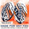 Franklin Sports NFL Denver Broncos Football - Youth Mini Football - 8.5" Junior Size Ball - SPACELACE Easy Grip Texture- Perfect for Kids view 2