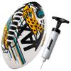 Franklin Sports NFL Jacksonville Jaguars Football - Youth Mini Football - 8.5" Junior Size Ball - SPACELACE Easy Grip Texture- Perfect for Kids view 1