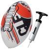 Franklin Sports NFL Cleveland Browns Football - Youth Mini Football - 8.5" Junior Size Ball - SPACELACE Easy Grip Texture- Perfect for Kids view 1