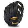 Franklin Sports Baseball and Softball Glove - Field Master - Baseball and Softball Mitt - Adult and Youth Glove - Right Hand Throw - 11" - Black/Gold view 1