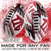 Franklin Sports NFL Atlanta Falcons Football - Youth Mini Football - 8.5" Junior Size Ball - SPACELACE Easy Grip Texture- Perfect for Kids view 2