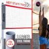 Franklin Sports Elite Volleyball Net Set - Includes Pro Style Ball with Pump, Poles/Net, Stakes, Ropes, Boundary Kit - Beach + Backyard Volleyball Set - Easy Setup view 3