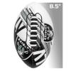 Franklin Sports NFL Las Vegas Raiders Football - Youth Mini Football - 8.5" Junior Size Ball - SPACELACE Easy Grip Texture- Perfect for Kids view 2