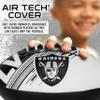 Franklin Sports NFL Las Vegas Raiders Football - Youth Mini Football - 8.5" Junior Size Ball - SPACELACE Easy Grip Texture- Perfect for Kids view 4