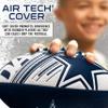 Franklin Sports NFL Dallas Cowboys Football - Youth Mini Football - 8.5" Junior Size Ball - SPACELACE Easy Grip Texture- Perfect for Kids view 3