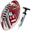 Franklin Sports NFL Tampa Bay Buccaneers Football - Youth Mini Football - 8.5" Junior Size Ball - SPACELACE Easy Grip Texture- Perfect for Kids view 1