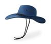 Cowboy Hat, Sun Hat Faux Felt Leather Suede Travel Cap Western Hat Outdoor Sun Protect Nayv Navy view 3