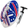 Franklin Sports NFL Buffalo Bills Football - Youth Mini Football - 8.5" Junior Size Ball - SPACELACE Easy Grip Texture- Perfect for Kids view 1
