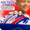 Franklin Sports NFL Buffalo Bills Football - Youth Mini Football - 8.5" Junior Size Ball - SPACELACE Easy Grip Texture- Perfect for Kids view 3
