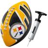 Franklin Sports NFL Pittsburgh Steelers Football - Youth Football - Mini 8.5" Rubber Ball - Perfect for Kids - Team Logos and Colors view 1