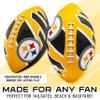 Franklin Sports NFL Pittsburgh Steelers Football - Youth Football - Mini 8.5" Rubber Ball - Perfect for Kids - Team Logos and Colors view 2