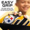 Franklin Sports NFL Pittsburgh Steelers Football - Youth Football - Mini 8.5" Rubber Ball - Perfect for Kids - Team Logos and Colors view 3