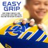 Franklin Sports NFL Los Angeles Rams Football - Youth Football - Mini 8.5" Rubber Ball - Perfect for Kids - Team Logos and Colors view 3