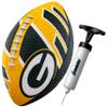 Franklin Sports NFL Green Bay Packers Football - Youth Football - Mini 8.5" Rubber Ball - Perfect for Kids - Team Logos and Colors view 1