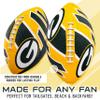 Franklin Sports NFL Green Bay Packers Football - Youth Football - Mini 8.5" Rubber Ball - Perfect for Kids - Team Logos and Colors view 2