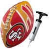 Franklin Sports NFL San Francisco 49ers Football - Youth Football - Mini 8.5" Rubber Ball - Perfect for Kids - Team Logos and Colors view 1