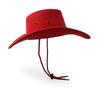 Cowboy Hat, Sun Hat Faux Felt Leather Suede Travel Cap Western Hat Outdoor Sun Protect Red view 4