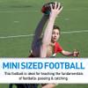 Franklin Sports Mystic Mini Football - Kids Mini Sized Football - Soft Foam Cover - Extra Grip Laces - Perfect for Kids - Air Pump Included view 4