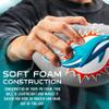 Franklin Sports NFL Miami Dolphins Football - Kids Foam Football - Soft Junior Size 8.5" Ball with 3D Logos - Perfect for Gameday + Tailgates view 3