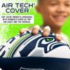 Franklin Sports NFL Seattle Seahawks Football - Youth Mini Football - 8.5" Junior Size Ball - SPACELACE Easy Grip Texture- Perfect for Kids view 3