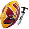 Franklin Sports NFL Arizona Cardinals Football - Youth Football - Mini 8.5" Rubber Ball - Perfect for Kids - Team Logos and Colors view 1