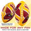 Franklin Sports NFL Arizona Cardinals Football - Youth Football - Mini 8.5" Rubber Ball - Perfect for Kids - Team Logos and Colors view 2