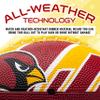 Franklin Sports NFL Arizona Cardinals Football - Youth Football - Mini 8.5" Rubber Ball - Perfect for Kids - Team Logos and Colors view 4