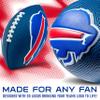 Franklin Sports NFL Buffalo Bills Football - Kids Foam Football - Soft Junior Size 8.5" Ball with 3D Logos - Perfect for Gameday + Tailgates view 2