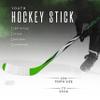 Franklin Sports Junior Ice Hockey Stick - Pursuit Right Handed-42 Inch Composite Shaft Youth - 20 Flex + Textured Grip view 2